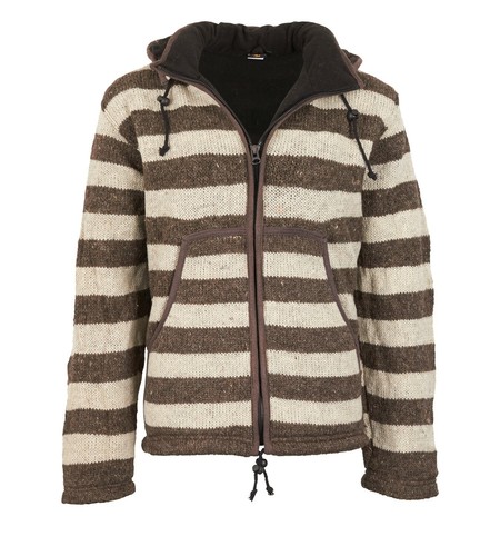 Warme strickjacke aus wolle - warme,