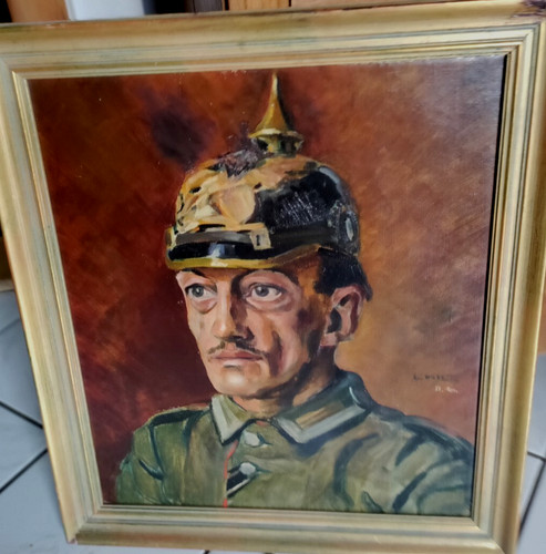 Gemälde porträt soldat - porträt,