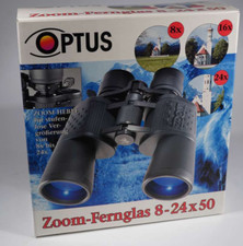 Zoom Fernglas OPTUS-Zoom 8 x-24 x 50 mm unbenutzter Lagerfund