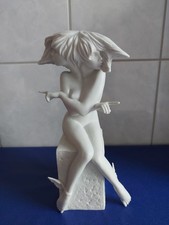 Porzellanfigur-~Royal Copenhagen-~Sternzeichen figuren-~Gemini-~Zwillinge-~weiß