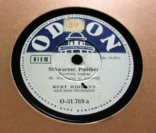 KURT WIDMANN Schwarzer Panther