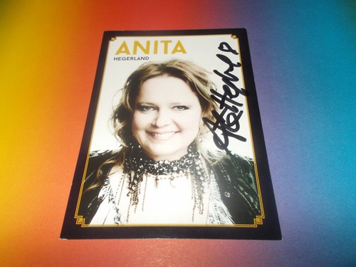 Anita hegerland signed - hegerland,