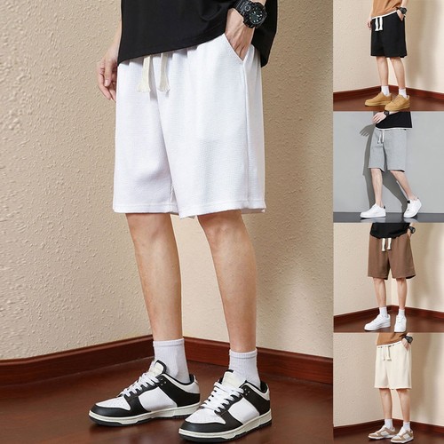Kurze herrenhose waffelmuster - herrenhose,