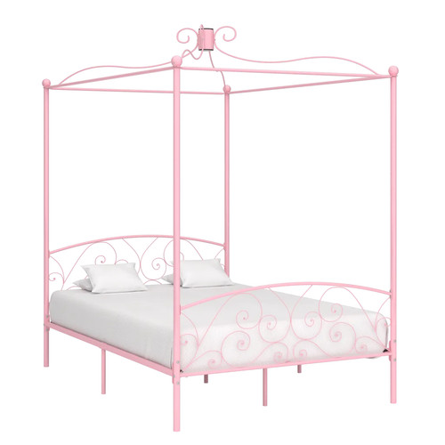 Himmelbett gestell rosa metall - himmelbett-gestell,