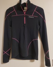 Craft Damen Laufjacke, Sportjacke, Schwarz XS