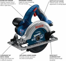 Bosch 18v cordless - 18v, 6-1/2"