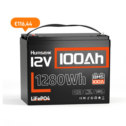 Humsienk lithium batterie - lithium, 12v