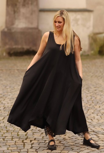 Mat fashion lagenlook kleid - mat,