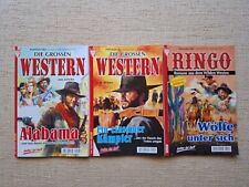 Groschenromane, Die Großen Western Nr.78, 81, Ringo Nr.24, Kelter Verlag