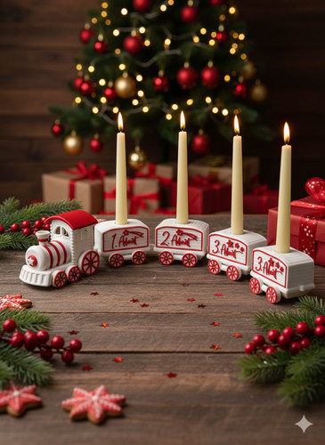 Weihnachtszug druck - weihnachtszug, 3d-druck