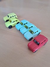 Achtung, Fertig, Rollen! (Sechs Kleinwagen) Konvolut "Modellautos" aus Ü-Ei