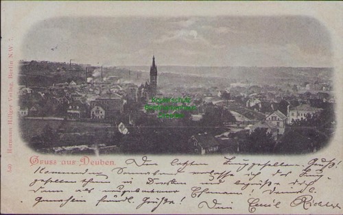155776 deuben 1898 panorama - ak,