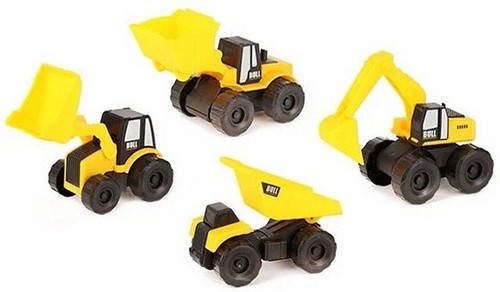Bagger set stück baustellen - 4,