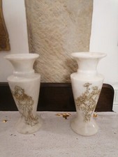 Alabaster/ Marmor Vasen Paar