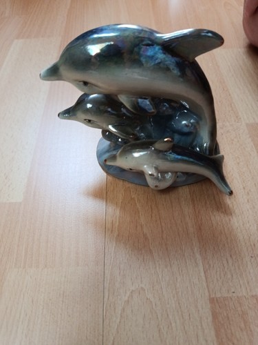 Delphin deko figur schimmer - delphin,