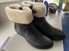 CAPRICE Stiefeletten, schwarz (HSE24), Gr. 6 = 39, Schurwollfutter, neu ´