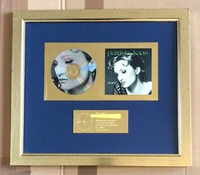 Patricia Kaas Gold Award ( goldene Schallplatte ) Je Te Dis Vous - Musikpreis