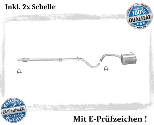 Auspuffanlage für fiat - für, 500
