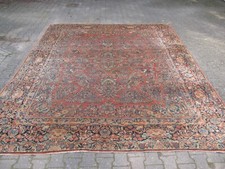 antiker  Sarough Saruk Sarug Teppich um 1920 mit Zertifikat aus  Nachlass (D 167