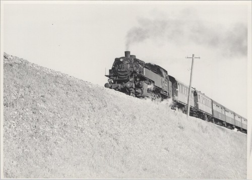 Foto ddr eisenbahn dampflok - eisenbahn,