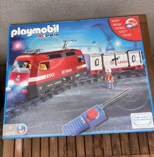 Playmobil RC Train 4010 – Cargo Lokomotive mit Licht & Anhänger – komplett, OVP