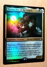 Mtg Magic: # FOIL # Torens, Faust der Engel, Fist of the Angels, English