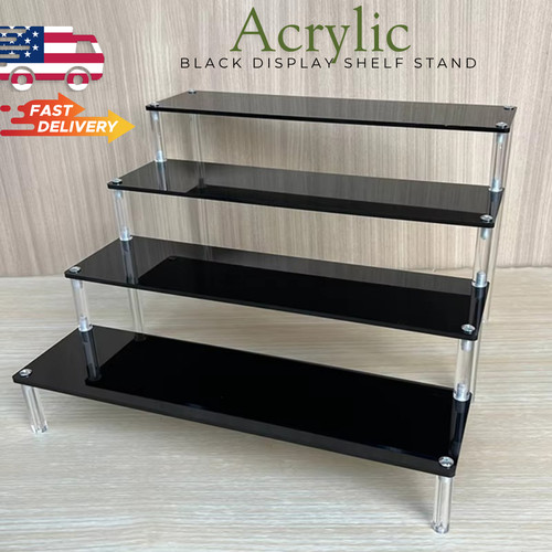 Acryl schwarz display regal - acryl,