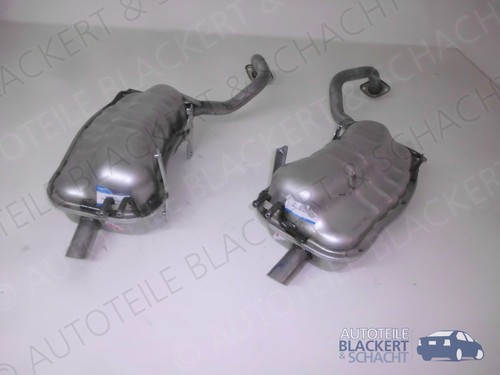 Auspuffset endtopf links - endtopf,