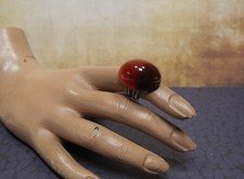 70er jahre modeschmuck ring - 70er,