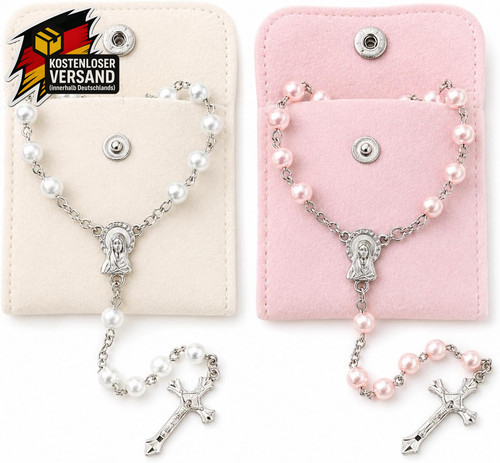 Christlicher rosenkranz mit - rosenkranz,