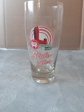 Bierglas   Brauerei    Börde Bier Magdeburg emailliert  0,25