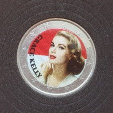 MONACO  🇲🇨  2 Euro Grace