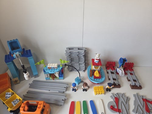 Lego duplo 10875 - lego, güterzug