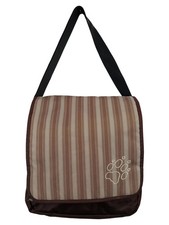 JACK WOLFSKIN Damen Umhängetasche Braun Gestreift Outdoor Schultertasche