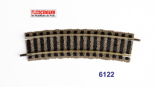 Fleischmann 6122 gebogenes - 6122, h0