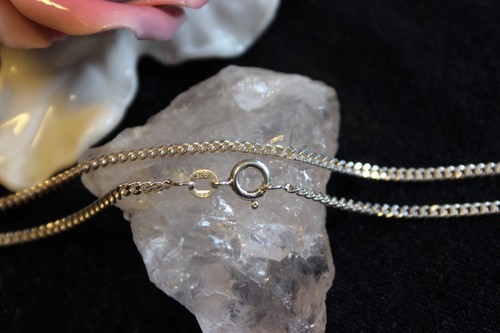 Feine stabile silber halskette - feine,