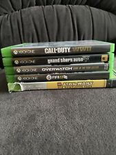 Xbox One Spiele (Call of Dut WW2, GTA 5, Overwatch, Fifa 17, Lego Starwars DKS)