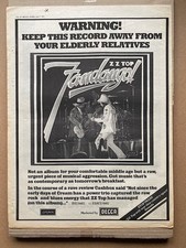 ZZ TOP FANDANGO (B) POSTER