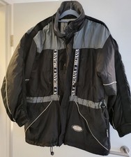 Iguana, Ski-Jacke mit Reißverschluss & Klett, Schwarz, Gr. L, Halblang UVP 150€