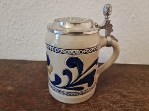 Eku bierkrug mit zinndeckel - eku,