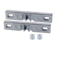 SI Siegenia 2 Stück Balkontürschnäpper A 1360 Schnäpper für Balkontür mit Hülse