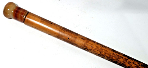 Antiker malakka spazierstock - antiker,