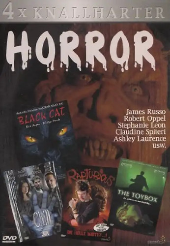 Horror box black cat chill - black,