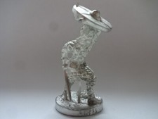 Metallfigur 2005 Wikinger " Nr.401 11 " Rohling " Wikinger mit Rundschild