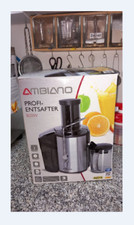 ALDI Profi Entsafter AMBIANO Edelstahl Neuwertig & OVP !!