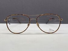 Jaguar Brille Herren Oval Pilot Braun Gold germany groß XL  33710