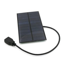 5,5 V Mini-USB-Solarpanel-Powerbank für Outdoor-Camping-Handy-Ladegerät