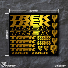 Trek Stickersatz Gold |
