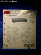 Sony Service Manual CDP 68/