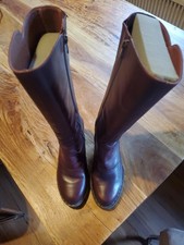 stiefel leder 37 braun